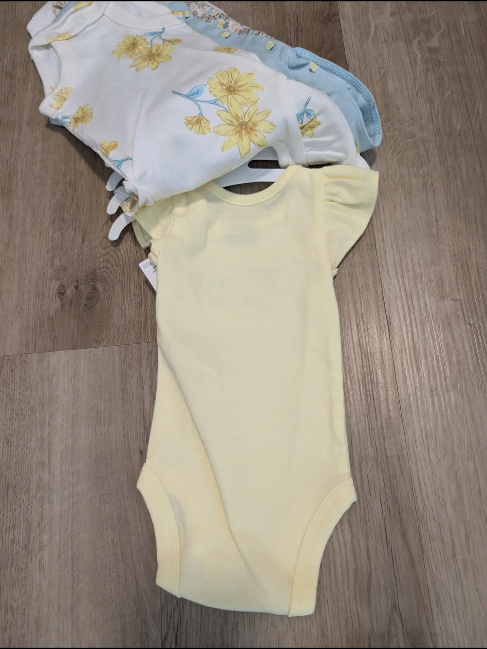 Carter's Colorful Floral Short-Sleeve Baby Bodysuits Pack of 5